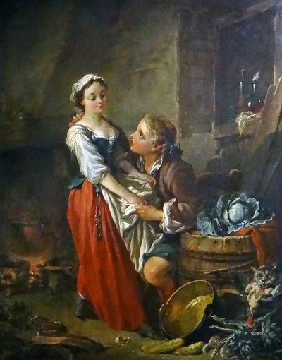 The Beautiful Cook by François Boucher